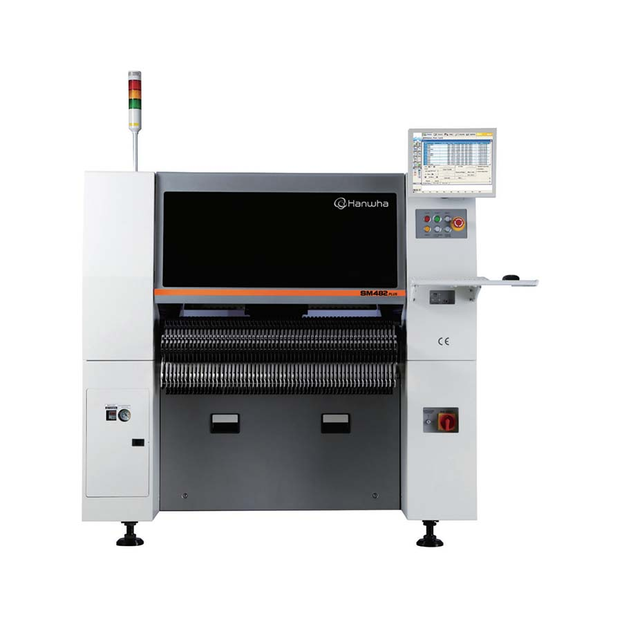 SAMSUNG/Hanwha SM482 Plus High Speed SMT PCB Pick And Place Machine 